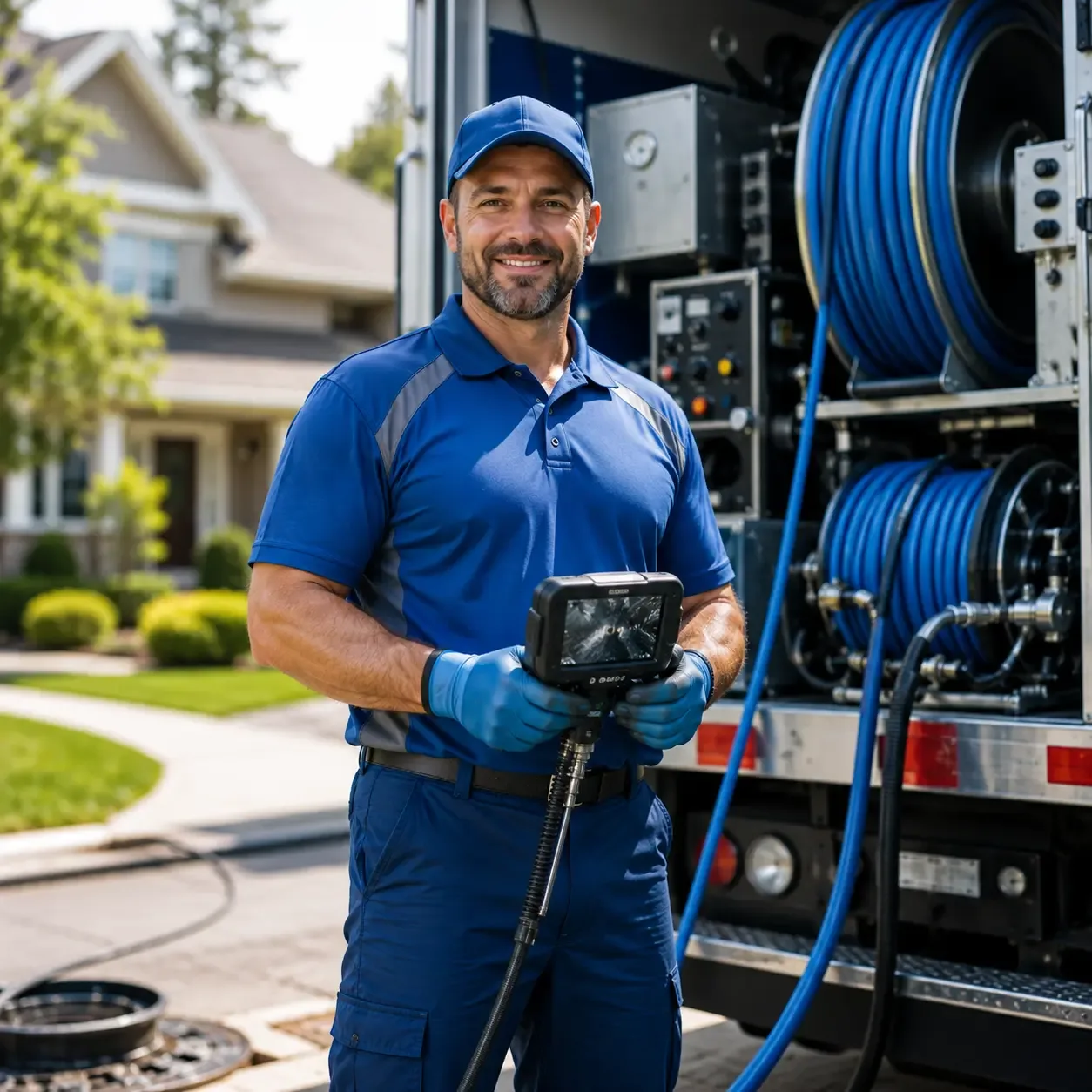 Local outdoor drain cleaning specialists in Bethel, OH